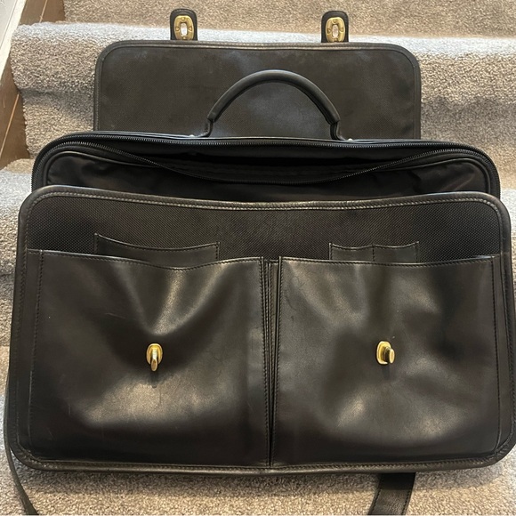 Vintage Coach black laptop briefcase - Picture 3 of 16